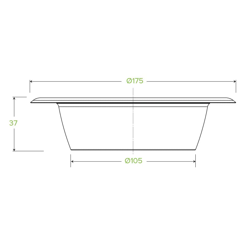 500ml White BioBowl