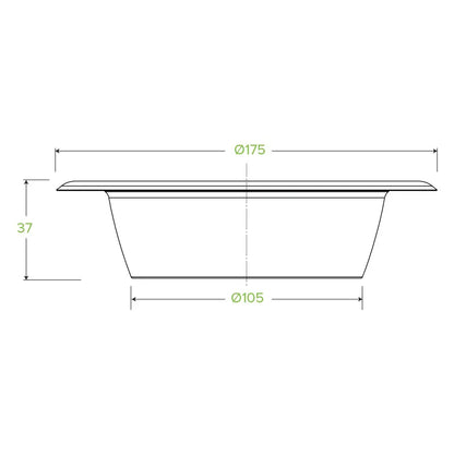 500ml White BioBowl